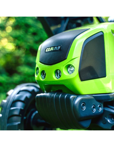 Claas Arion 430 Traktor na pedały z łyżką i przyczepką 1040AM Zielony FALK