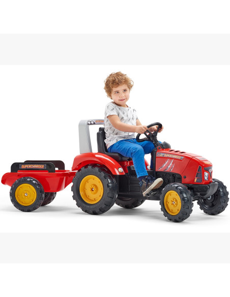 Traktorek na Pedały otwierany Red Supercharger od 3 lat
