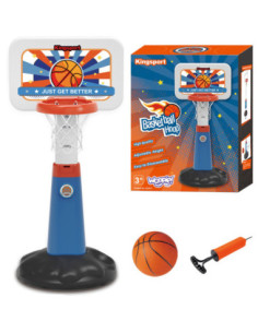 WOOPIE Zestaw Koszykówka Regulacja 99 - 125 cm + Piłka + Pompka