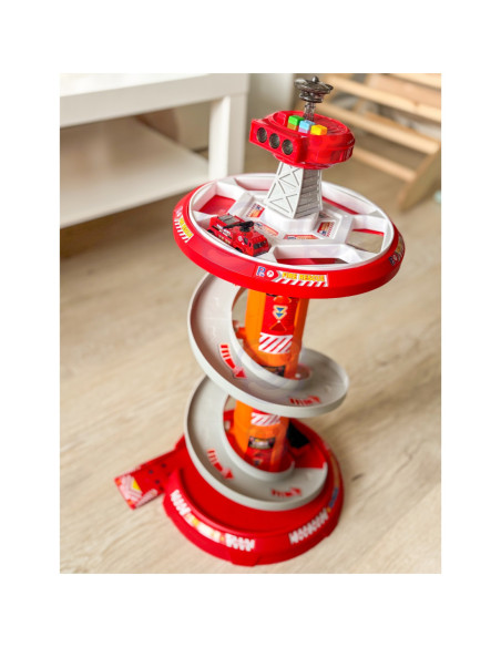 WOOPIE Tor Spirala Garaż dla Samochodzików 3 szt.