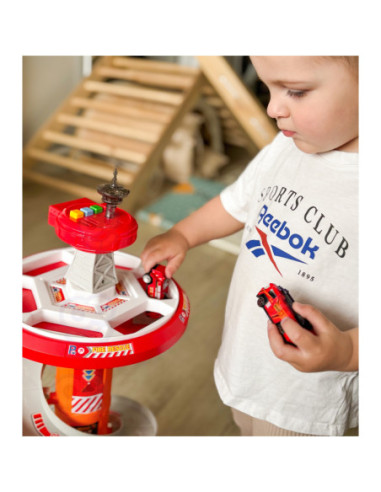 WOOPIE Tor Spirala Garaż dla Samochodzików 3 szt.