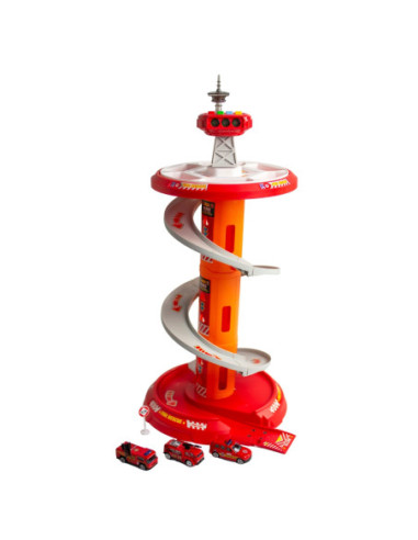 WOOPIE Tor Spirala Garaż dla Samochodzików 3 szt.