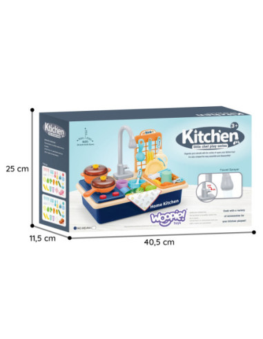 WOOPIE Zlewozmywak 2w1 Kuchnia dla Dzieci