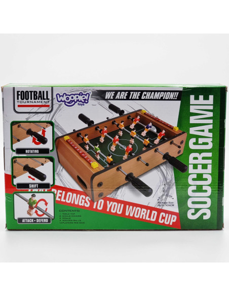WOOPIE Stół do Gry w Piłkarzyki Mini