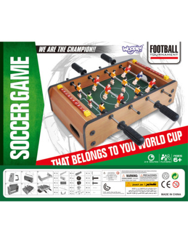 WOOPIE Stół do Gry w Piłkarzyki Mini