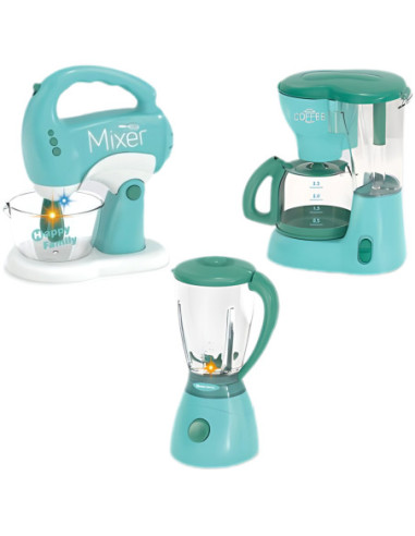 WOOPIE Zestaw AGD dla Dzieci 3w1 Mikser Blender Robot Kuchenny