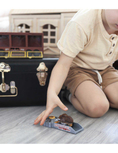 WOOPIE Cięzarówka Dinozaur z Wyrzutnią i Samochodzikami