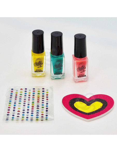 WOOPIE ART&FUN Zestaw do Malowania Paznokci dla Dzieci