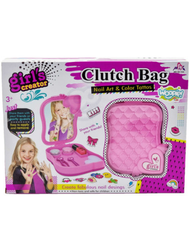 WOOPIE ART&FUN Zestaw do Malowania Studio Makijażu Tatuażu Toaletka dla Dzieci