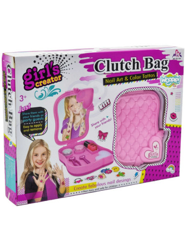 WOOPIE ART&FUN Zestaw do Malowania Studio Makijażu Tatuażu Toaletka dla Dzieci