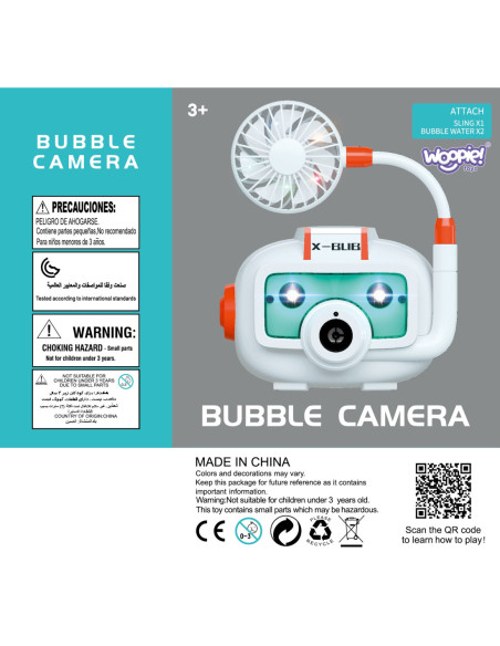 WOOPIE Maszyna Aparat do Robienia Baniek Mydlanych dla Dzieci