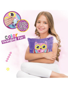 WOOPIE ART&FUN Zestaw Kreatywny Poduszka do Ozdobienia Sowa 2