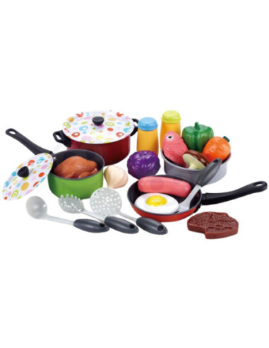 WOOPIE Zestaw XXL Kucharza Akcesoria Przybory Kuchenne 22 el.