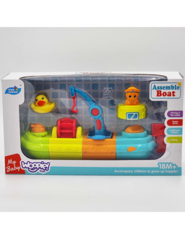 WOOPIE Zabawka Wodna do Kąpieli Statek