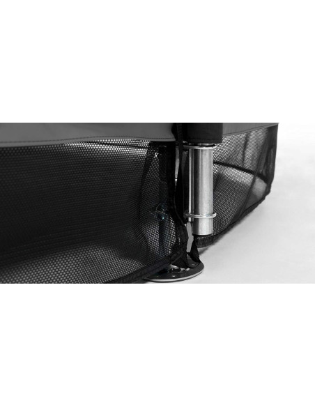 Berg Trampolina z siatką Grand Favorit InGround 520x 345 Szara