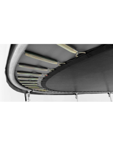 Berg Trampolina z siatką Grand Favorit InGround 520x 345 Szara