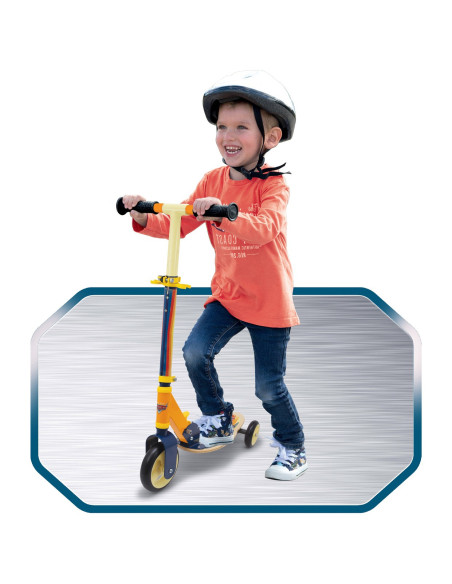 SMOBY Hulajnoga Trójkołowa Cars Auta Drewniana