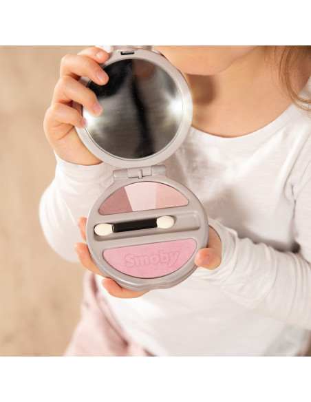 SMOBY My Beauty Puderniczka z Lusterkiem i Światłem Kompaktowa