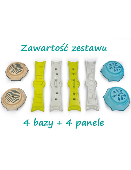 SMOBY Równoważnia Sensoryczna Ścieżka Równowagi Trening Do Ogrodu i Pokoju