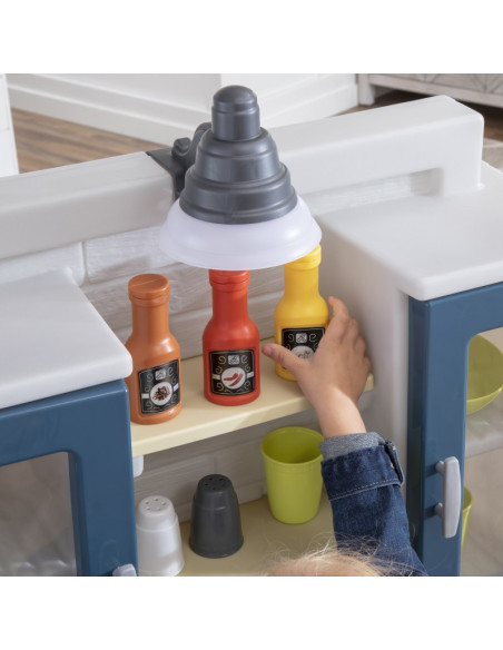 Nowoczesta Realistyczna Kuchnia dla Dzieci z Wieloma Akcesoriami Step2