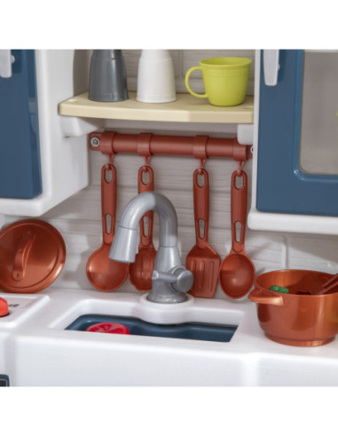 Nowoczesta Realistyczna Kuchnia dla Dzieci z Wieloma Akcesoriami Step2