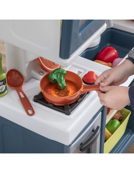 Nowoczesta Realistyczna Kuchnia dla Dzieci z Wieloma Akcesoriami Step2