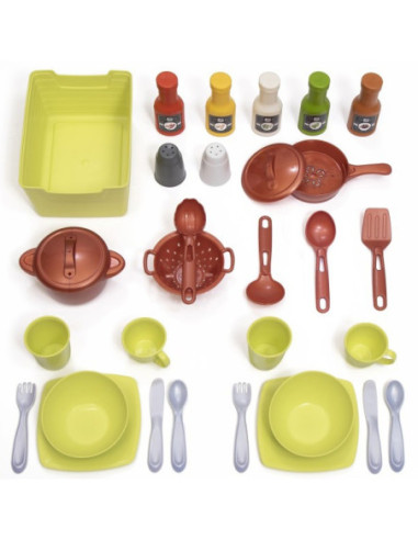 Nowoczesta Realistyczna Kuchnia dla Dzieci z Wieloma Akcesoriami Step2