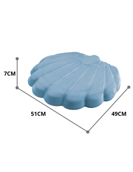 BIG Zraszacz Wodny Muszelka Prysznic Zabawa Wodna dla Dzieci 2+