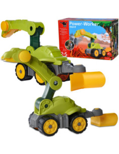 BIG Pług Zraszacz Dinozaur Power Worker Zabawka do Piasku