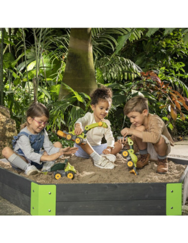 BIG Pług Zraszacz Dinozaur Power Worker Zabawka do Piasku