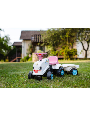 FALK Traktorek GO Czerwony z Przyczepką od 1 roku