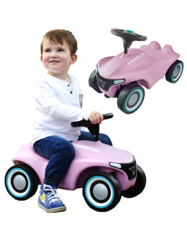 BIG Różowy Jeżdzik Pchacz Bobby Car Neo Pink Dla Dzieci
