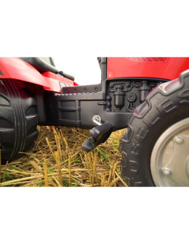 FALK Traktor Mc Cormick Czerwony na Pedały z Przyczepką od 3 Lat