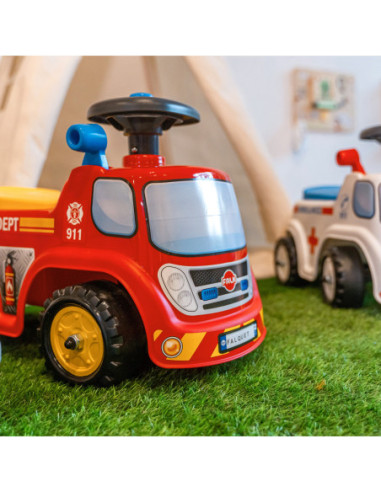 FALK Jeździk Samochód Strażacki z Klaksonem od 1 roku