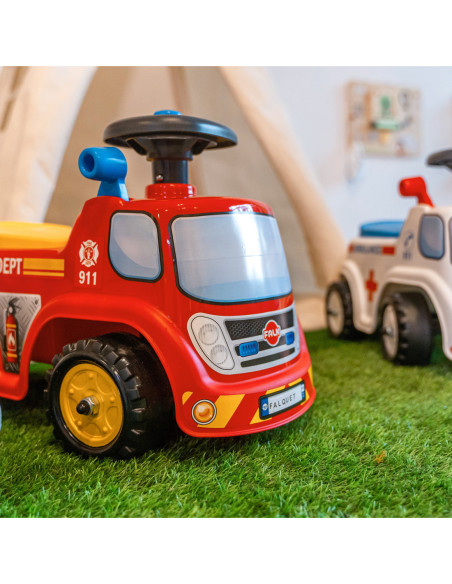 FALK Jeździk Samochód Strażacki z Klaksonem od 1 roku