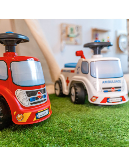 FALK Jeździk Samochód Ambulans z Klaksonem od 1 roku