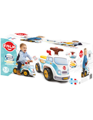 FALK Jeździk Samochód Surfer Minivan z Klaksonem od 1 roku