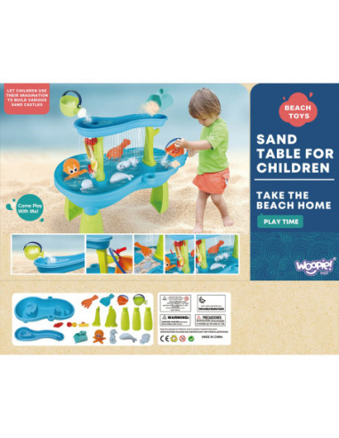 WOOPIE Stolik Wodny Ośmiornica 18 akc.