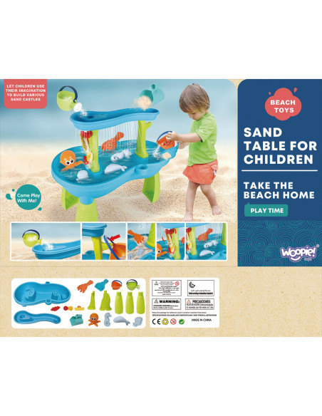 WOOPIE Stolik Wodny Ośmiornica 18 akc.