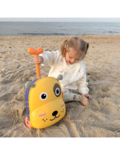 WOOPIE Zestaw do Piasku 3w1 Walizka Piesek + Zabawka Wodna 2