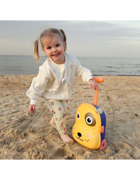 WOOPIE Zestaw do Piasku 3w1 Walizka Piesek + Zabawka Wodna