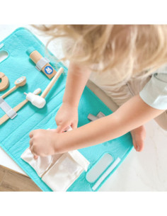 TOOKY TOY Zestaw Małego Dentysty Walizka Lekarza 2