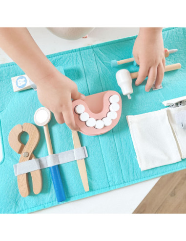 TOOKY TOY Zestaw Małego Dentysty Walizka Lekarza