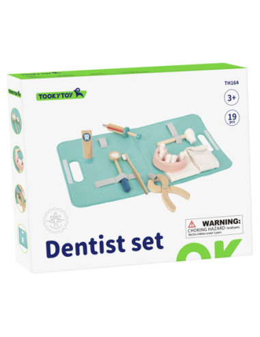 TOOKY TOY Zestaw Małego Dentysty Walizka Lekarza