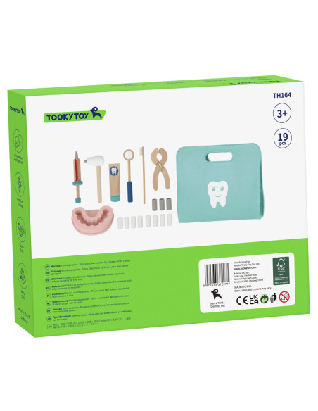 TOOKY TOY Zestaw Małego Dentysty Walizka Lekarza