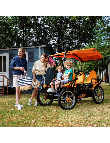 Berg Gokart na pedały 4-osobowy Gran Tour Racer do 225 KG