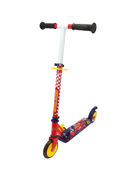 SMOBY Hulajnoga Dwukołowa Auta 3 Cars Metalowa