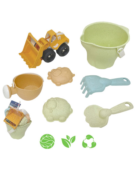 WOOPIE Zestaw do Piasku w Wiaderku 7 el.