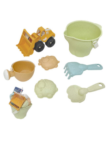 WOOPIE Zestaw do Piasku w Wiaderku 7 el.