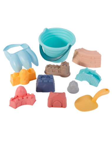 WOOPIE Zestaw do Piasku w Wiaderku 11 el.